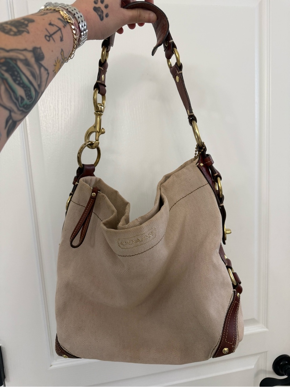 Vintage Y2K Carly Hobo Shoulder Bag